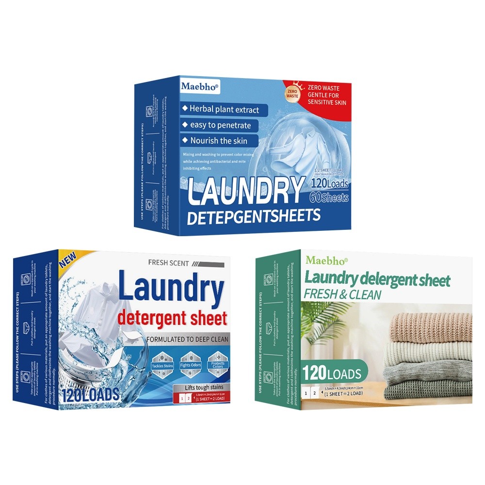 120枚/パック ​ ​ ​ 環境に優しい処方 ​ ​    - Laundry Strip Eco のレビューと価格