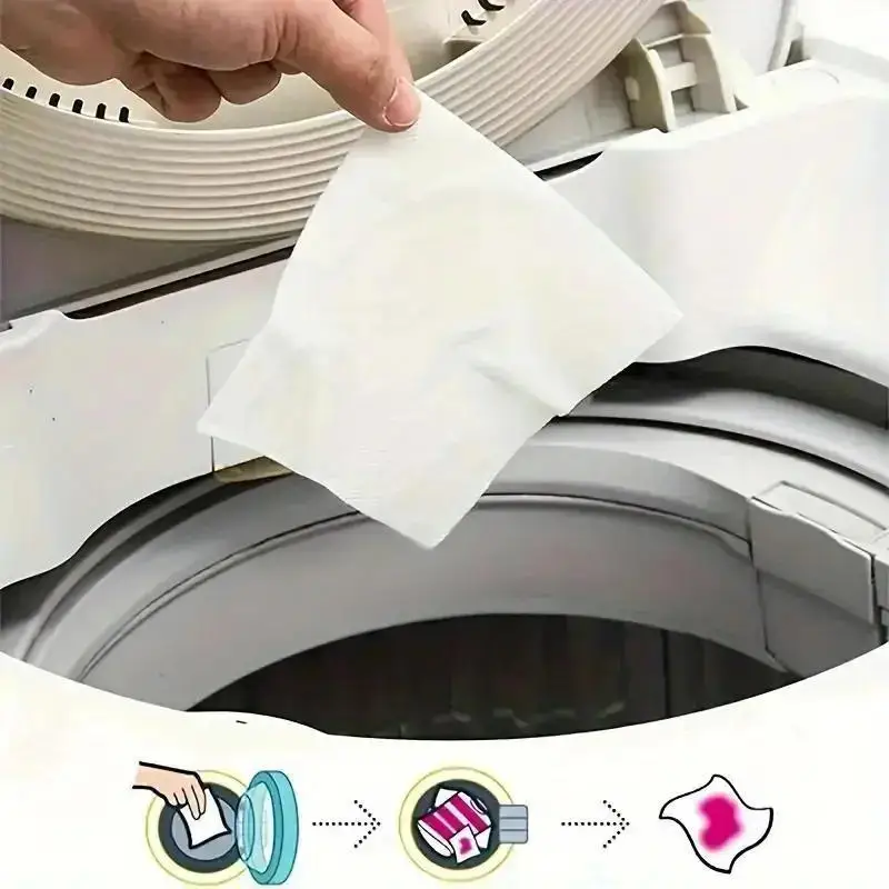 50枚入り 洗濯色吸収紙 染み防止 洗濯タブレット 洗濯機用 - Laundry Strip Eco のレビューと価格