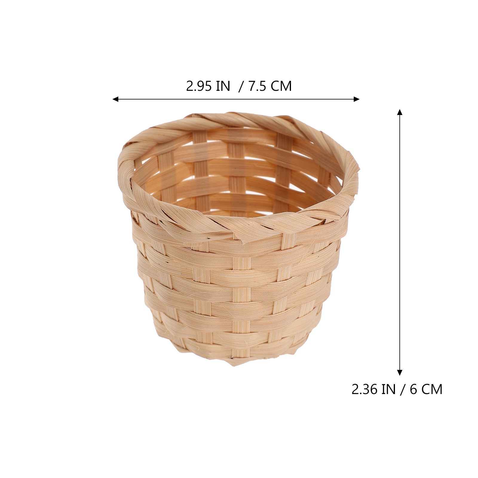 10個入りプレミアム竹製バスケット、サステナブル収納バスケッ - Sustainable Living Gifts のレビューと価格