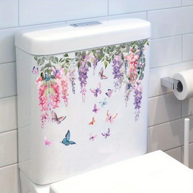 1PC サステイナブル PVC 蝶 & 緑の葉の壁デカール  - Sustainable Living Walla Walla のレビューと価格