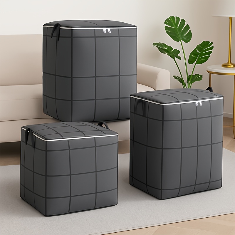 ジッパーとハンドル付きの大容量布製収納バッグ - 毛布、シー - Laundry Strip Eco のレビューと価格